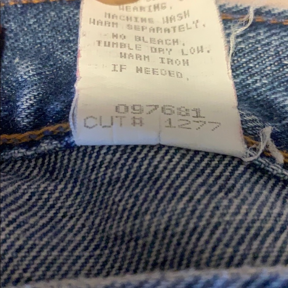 Vintage denim jeans high rise - Picture 11 of 11